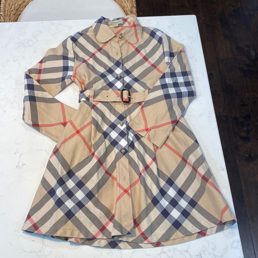 Girls Burberry Dress - 6Y